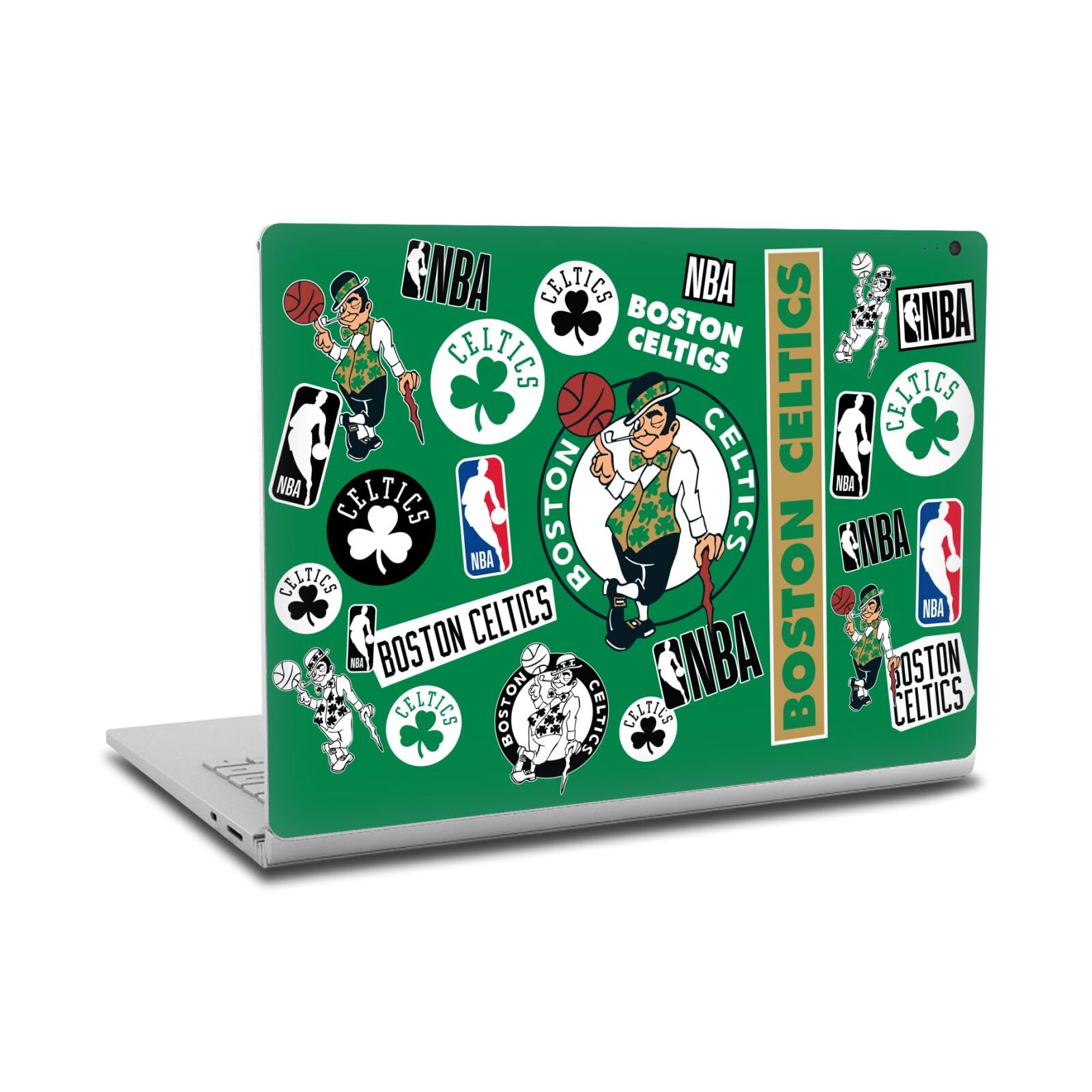 Autocollant Boston Celtics NBA pour masquer les rayures du Surface Book 2 - 7
