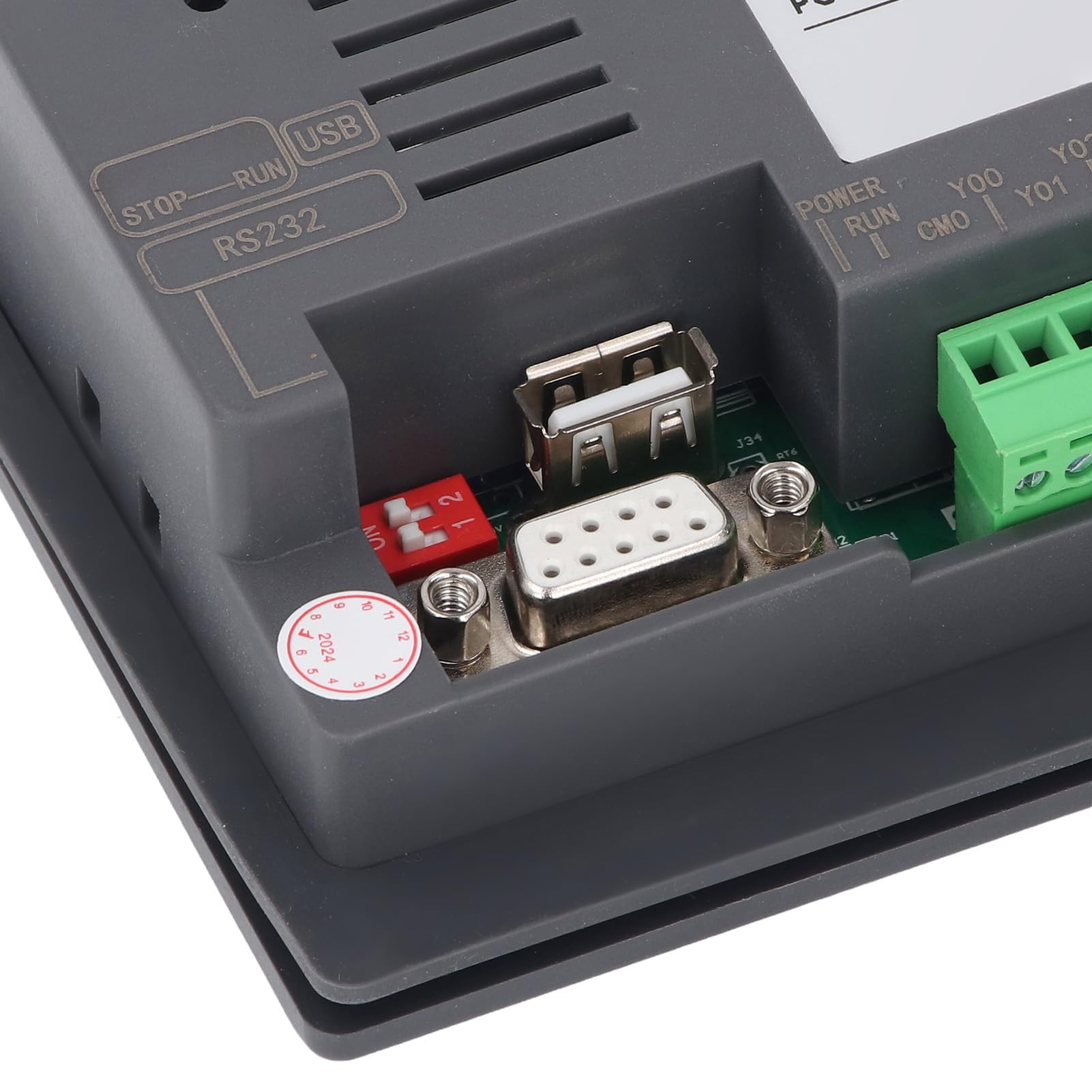 FTVOGUE SPS-HMI-, ABS-Material, 4,3-Zoll-Touchscreen, 600-MHz-CPU, Ideal für Controller der FX3U-Serie