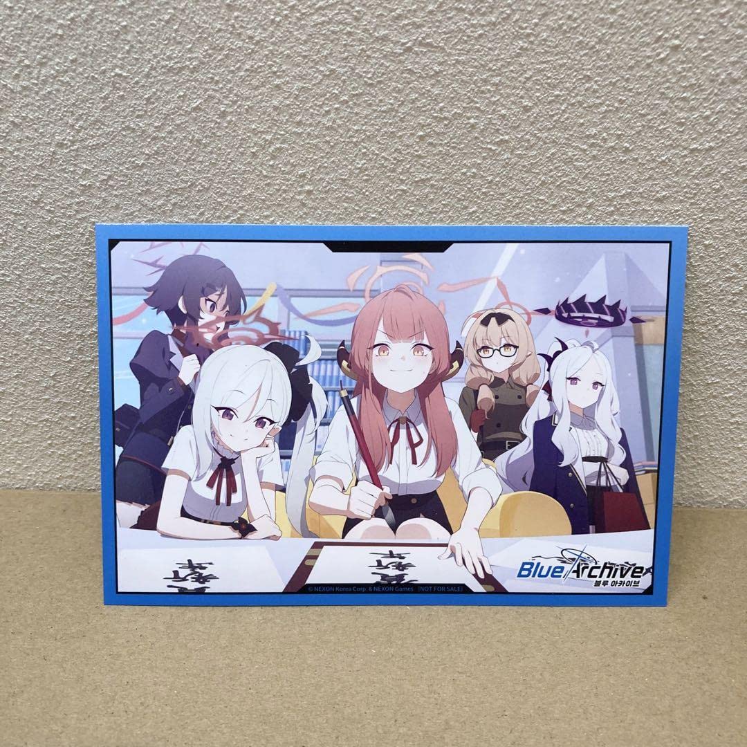 ブルーアーカイブ 韓国限定 1周年記念 A2 タペストリー ANIPLUS