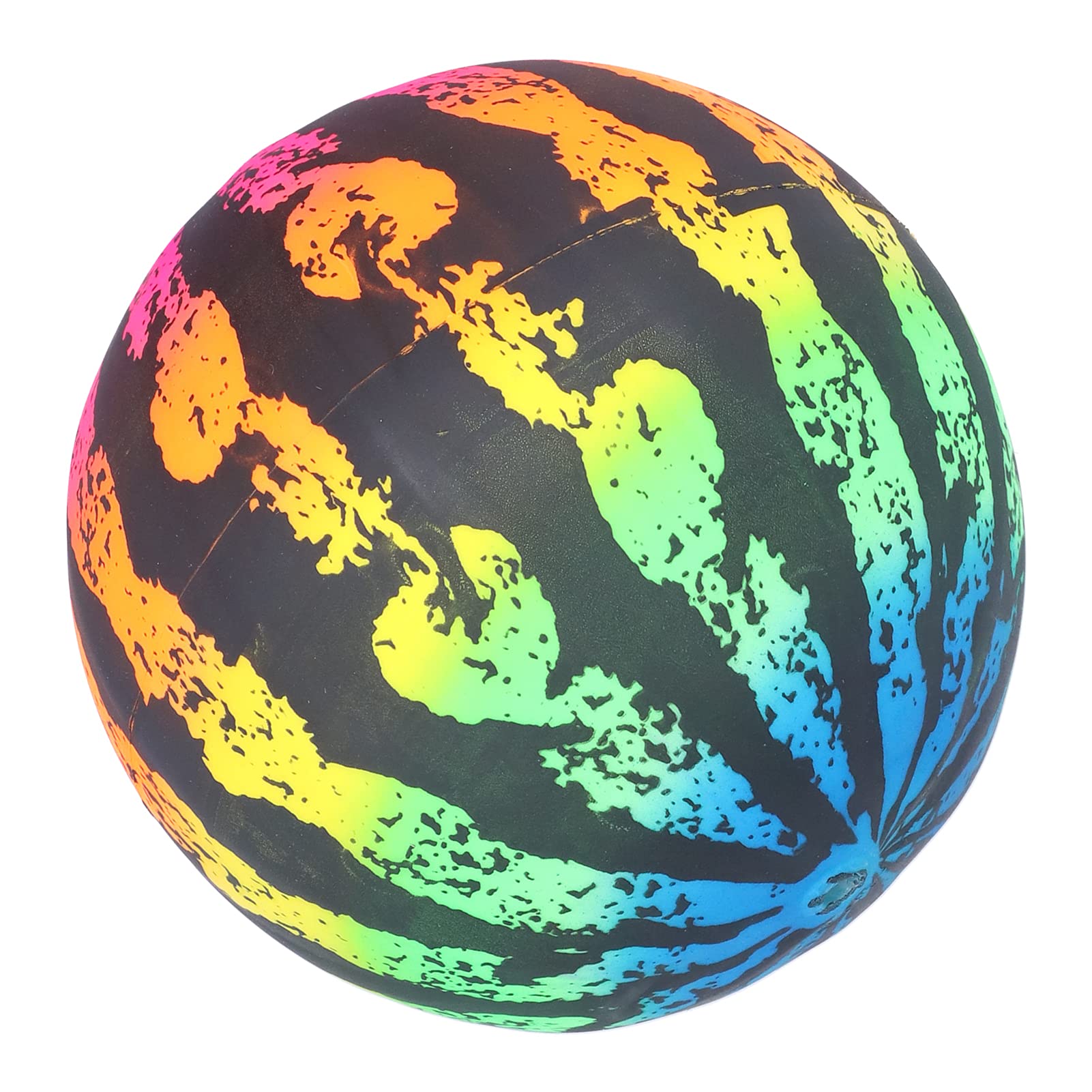 Generic Ballon D'eau Gonflable Pastèque, Ballon de Jeu de Piscine pour Fête d'été, de Plage D'apparence Unique pour Enfants Adultes, Matériau PVC (Pastèque colorée