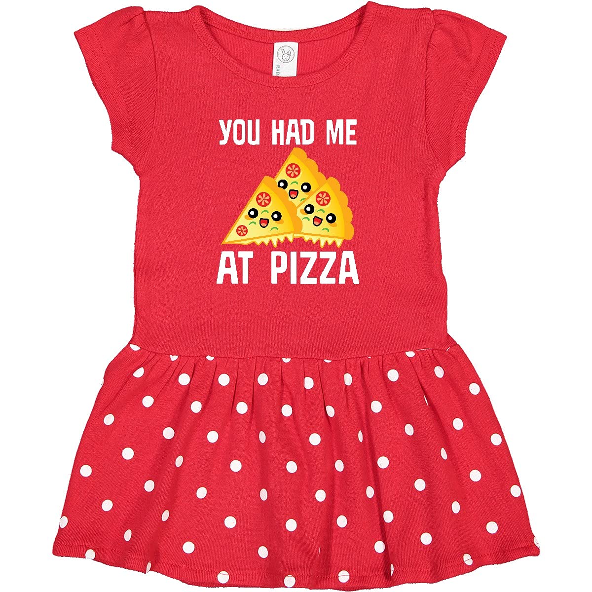inktastic You Had Me at Pizza Infant Dress