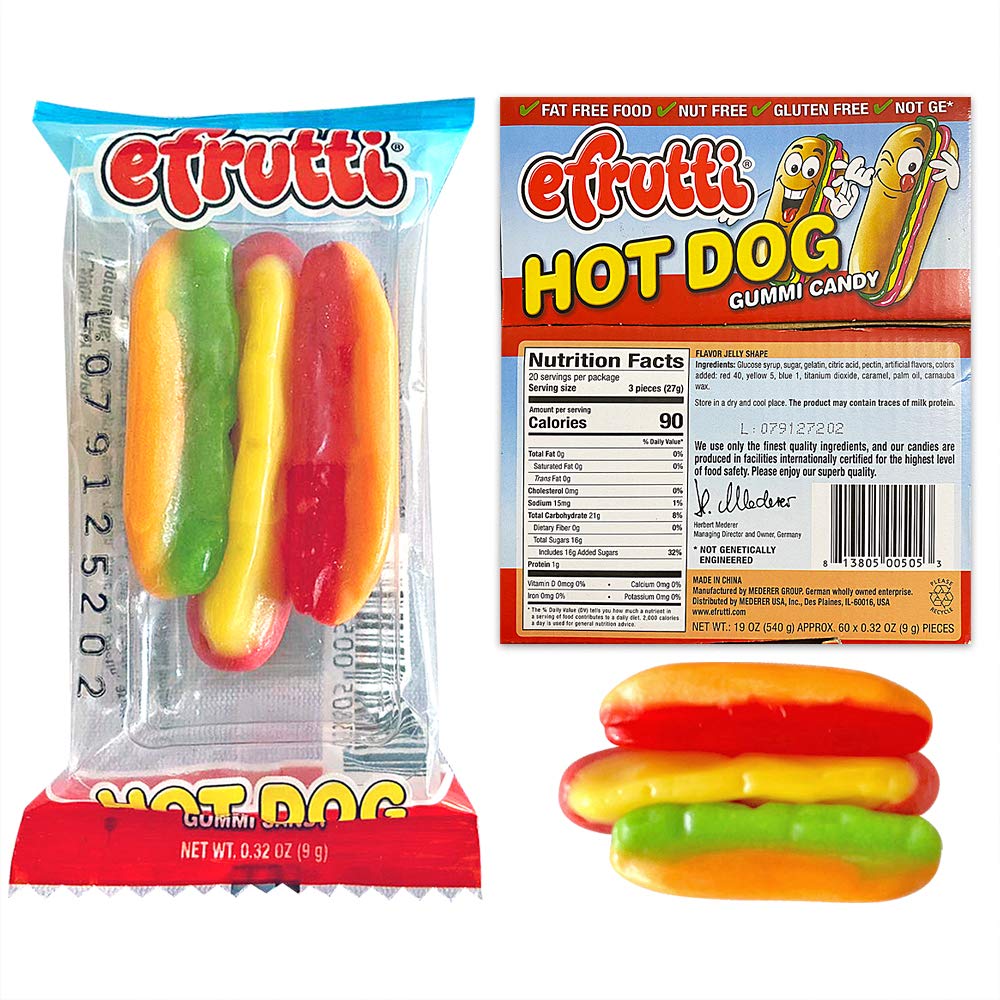 eFrutti Original Pizzas , Mini Burgers , Sour Mini Burgers , Hot Dogs