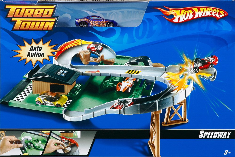 Buy Mattel L8333 Hot Wheels City Speedway Playset Online at Low