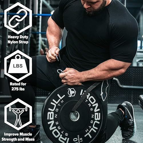 Miniatura 3 de Cinturón de inmersión para levantamiento de pesas, cinturón de inmersión para levantamiento de pesas, resistente para dominadas con peso,