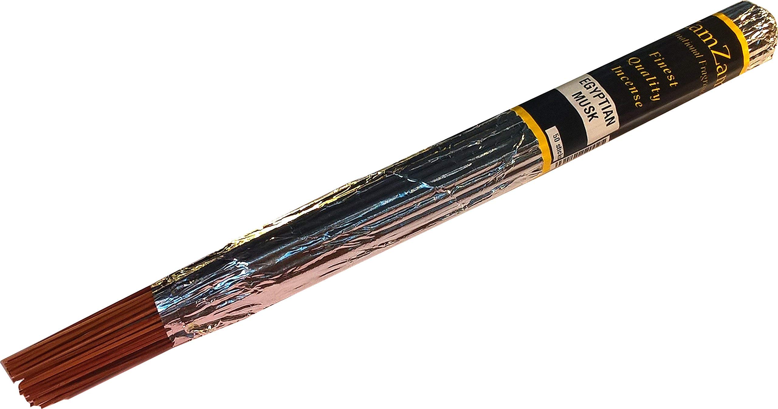 50 Egyptian Musk Long Burning Incense Sticks