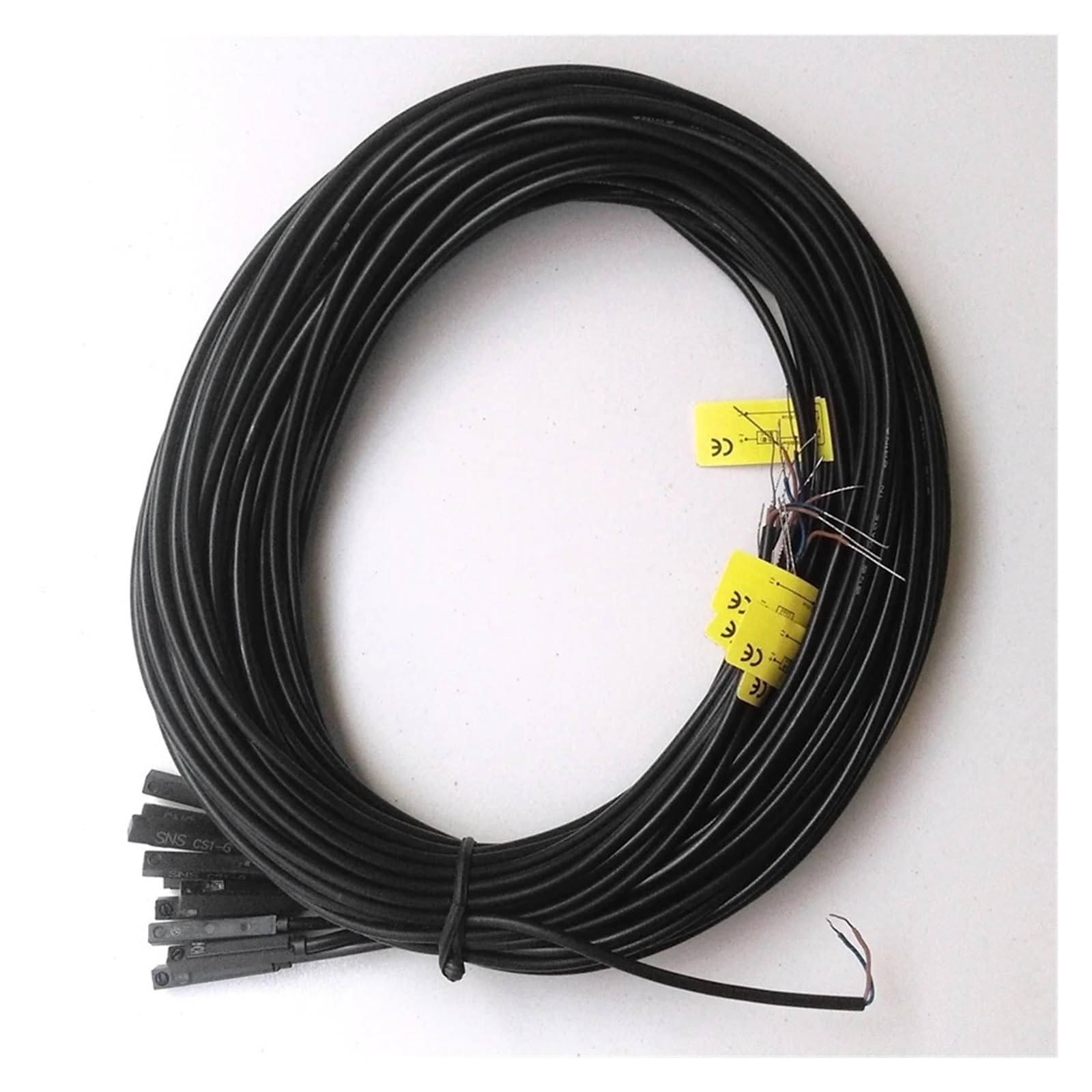 Lot de 5 interrupteurs à lames magnétiques cylindriques CS1-G, 5 V CC à 240 V CA