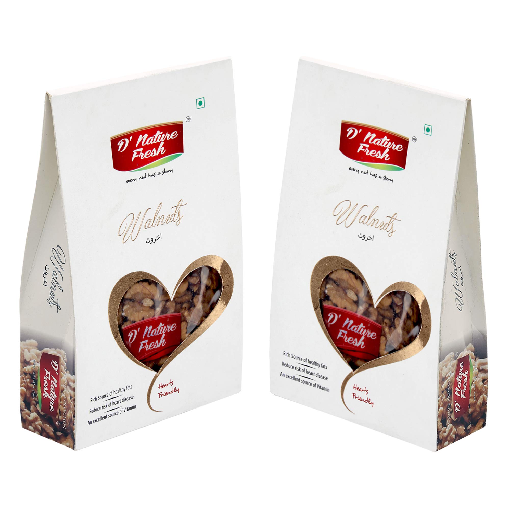 D'nature Fresh Regular Walnuts GiRi 400gm