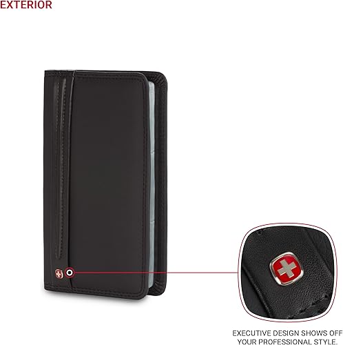 Miniatura 3 de Wenger Luggage Diplomat - Archivo de tarjetas personales 156, color negro, talla única, Negro -, Diplomático 156 unidades