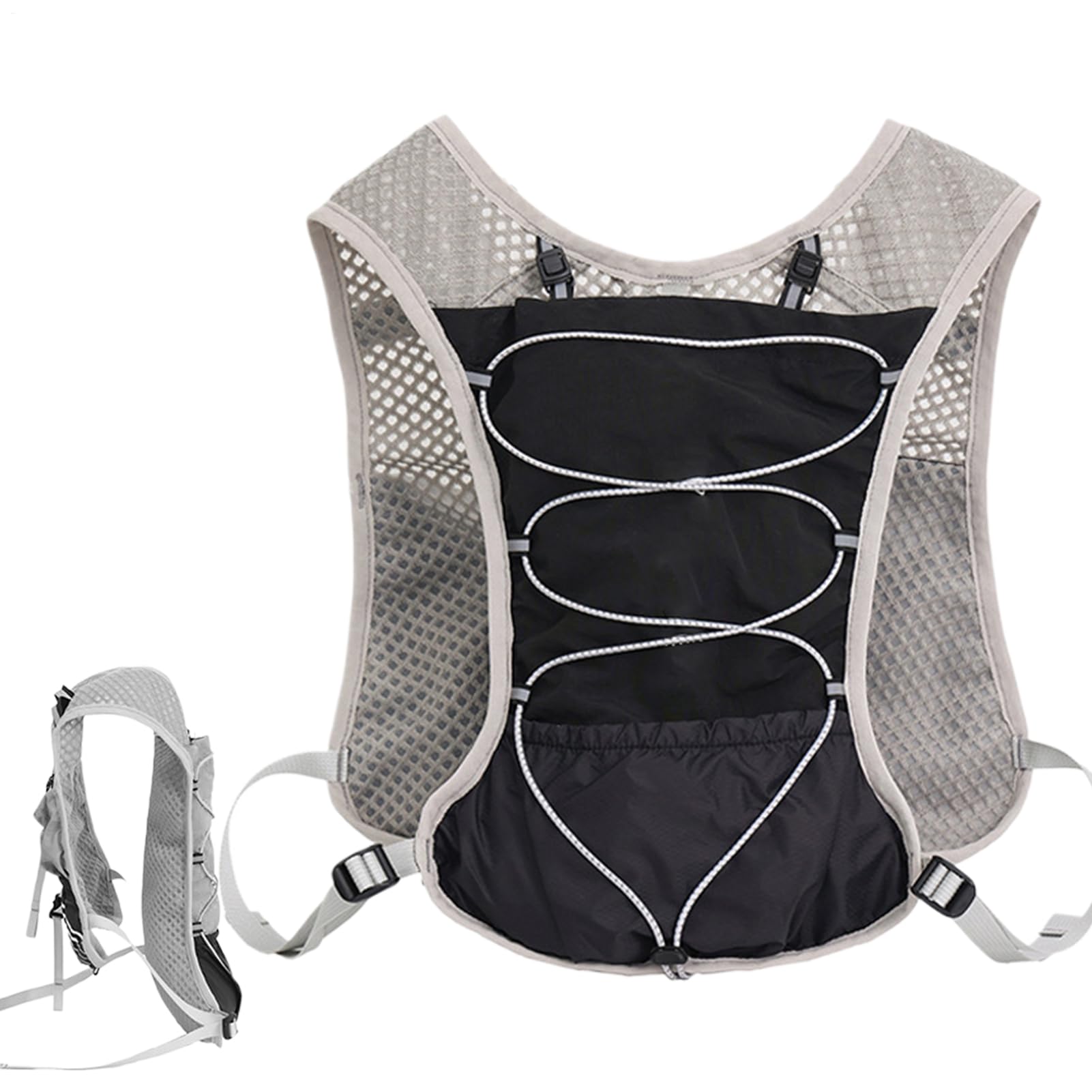 Chaleco de agua corriente de 5L ajustable y ligero para deporte 4