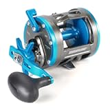 Sougayilang F47 Baitcasting Fishing Reel - Reinforced Metal Body Round Baitcaster for Smooth Powerful Saltwater Inshore Surf Trolling - Conventional Reel for Catfish, Musky, Bass, Pike