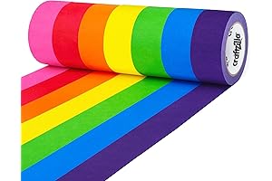 Multi-Colored Masking Tape: Your Creative Coloring Companion