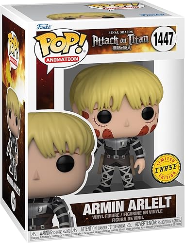 Miniatura 9 de Funko Pop! Animación Attack on Titan - Armin Arlelt con Chase (los estilos pueden variar)