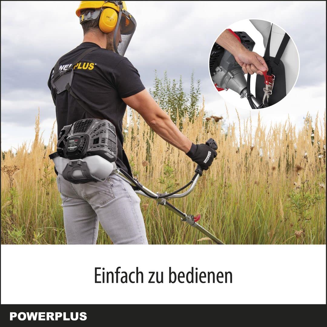 DESBROZADOR JARD 42,7CC/43CM GAS. POWERPLUS MANILLAR DOBLE P
