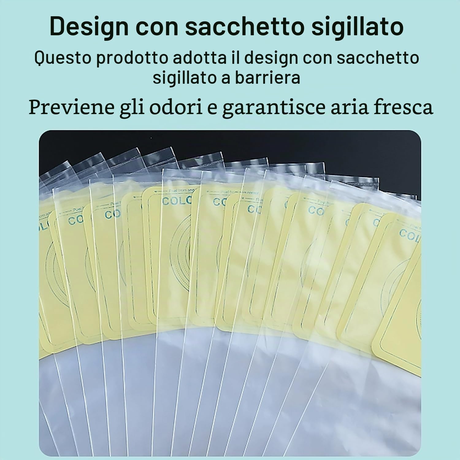 100 Pezzi/1 Confezione Sacchetto Monouso Per Stomia, Sacchetto Impermeabile Per Colostomia, Sacchetto Per Doccia Per Dialisi Peritoneale, Sacchetti Per Doccia Protettivi Per Cateteri Tagliati a Misura