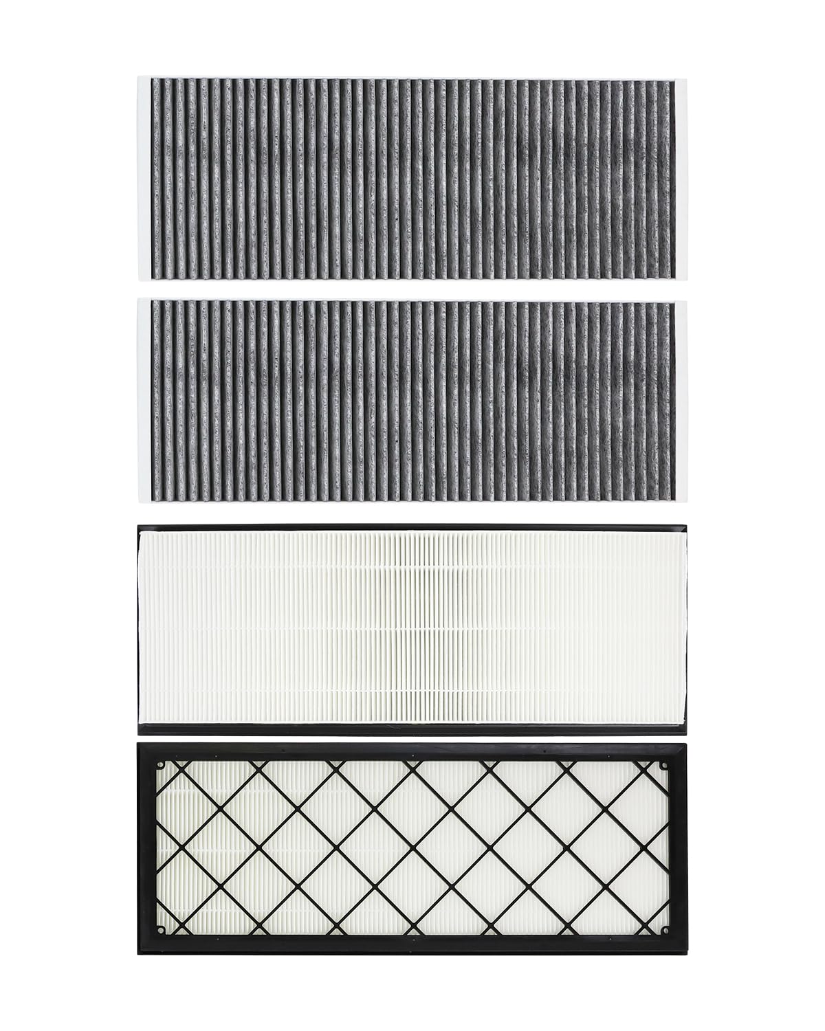 Modello Y Hepa con carbone attivo, circolazione esterna, filtro di ricambio Tesla (Filtro esterno (2 pezzi) (OE))