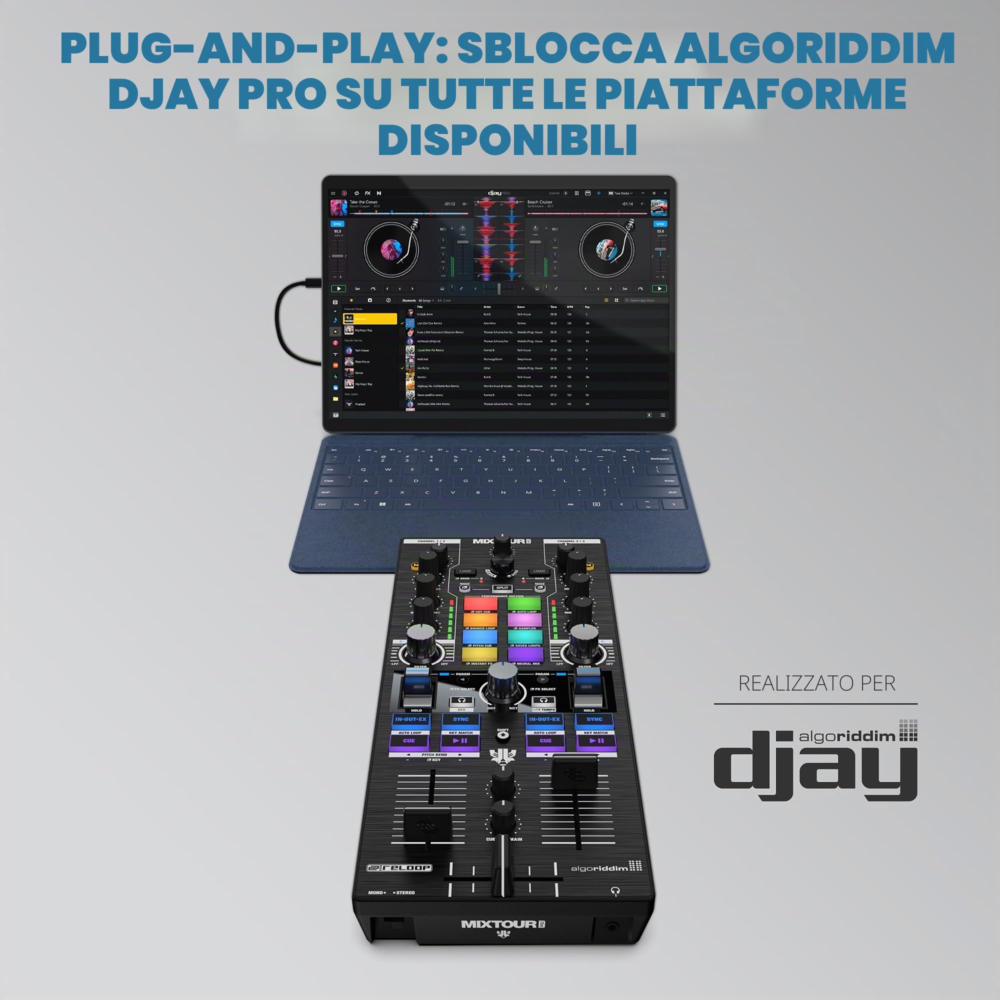 Reloop Mixtour Pro Mikser DJ