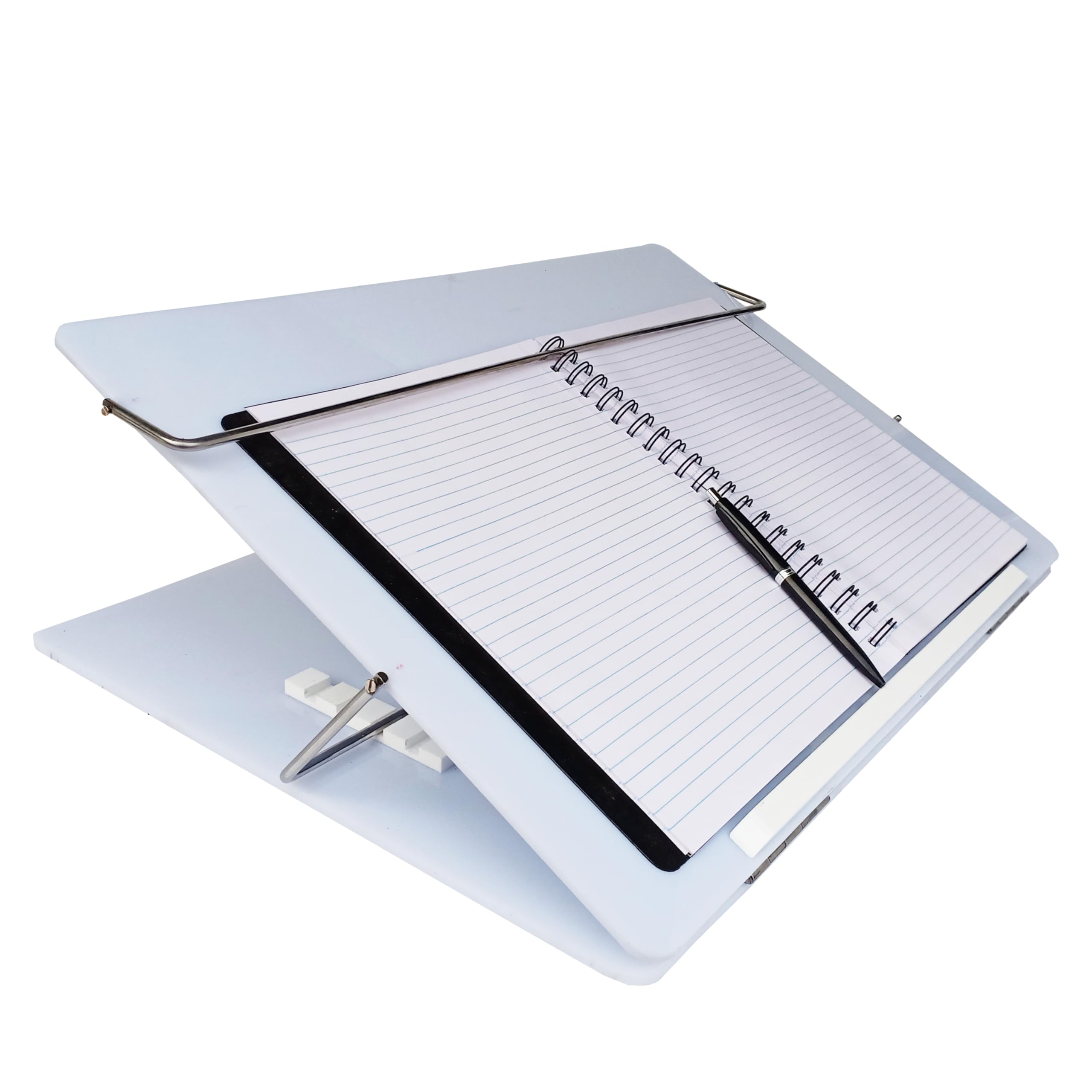 Goodwill Tech Virgin Polystyrene Acrylic 12 X 16 Inch Laptop Desk Table Top with Foldable -Transparent, Adjustable 7mm Writing Desk Stand and Z-Type Design for Study, Office (White) (B08K2QB4F3) Amazon Price History, Amazon Price Tracker