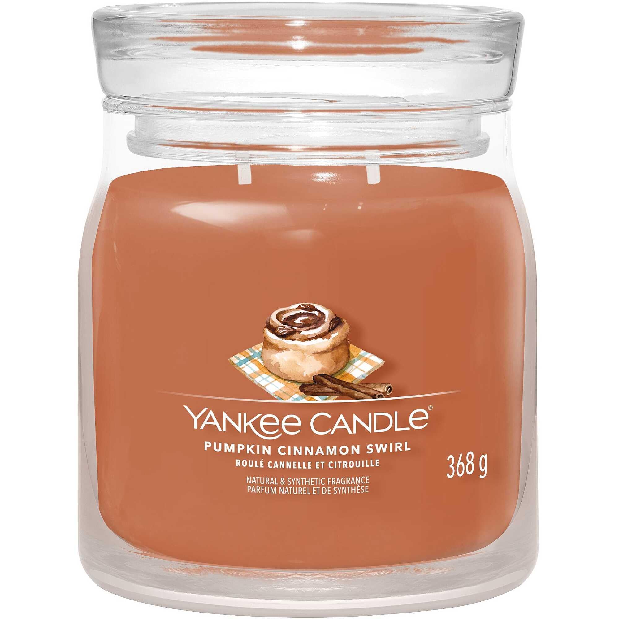 Debenhams Multicolor Signature Medium Jar Pumpkin Cinnamon Swirl