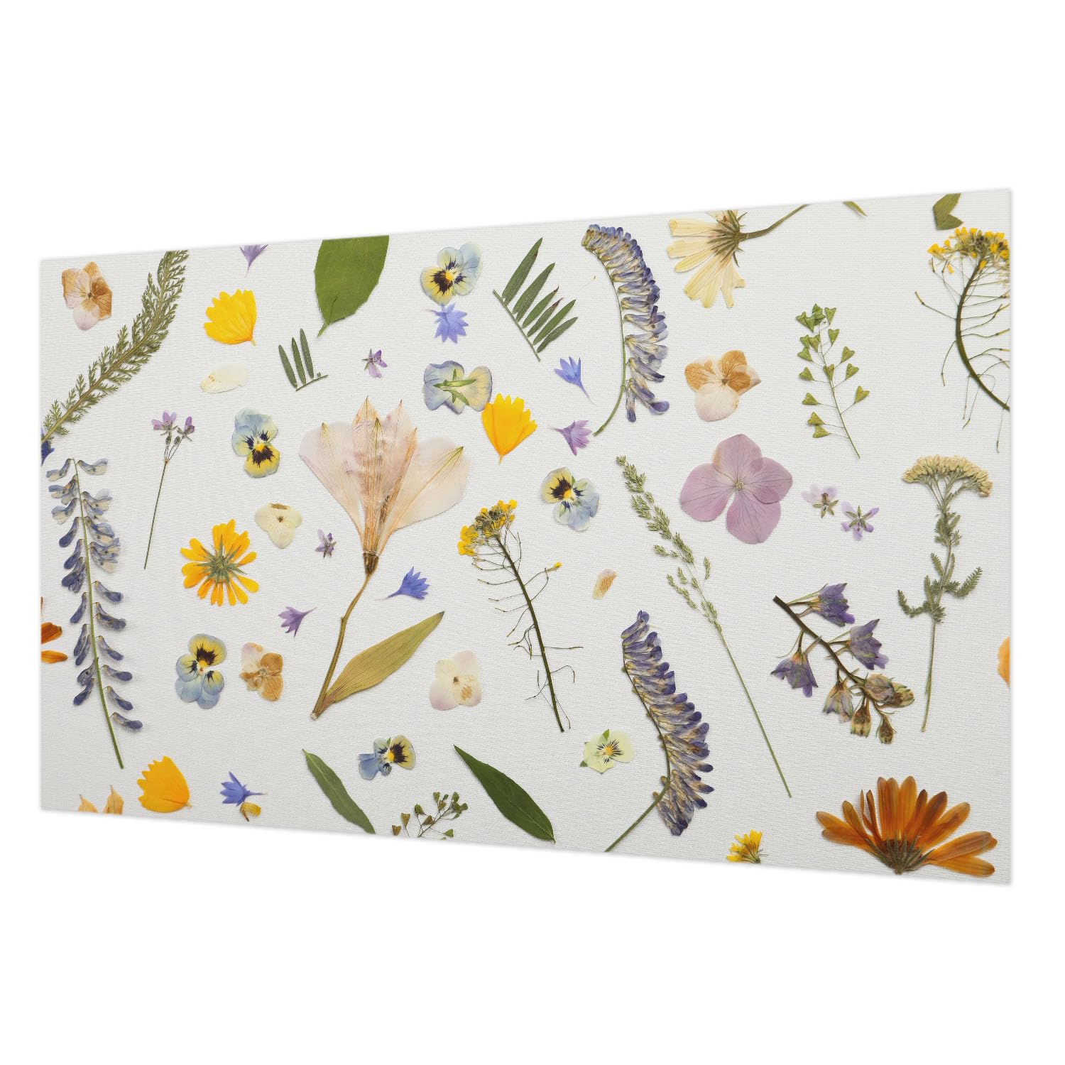 Papier peint intissé fleurs printanières grand format 416x254 cm Tulup salon