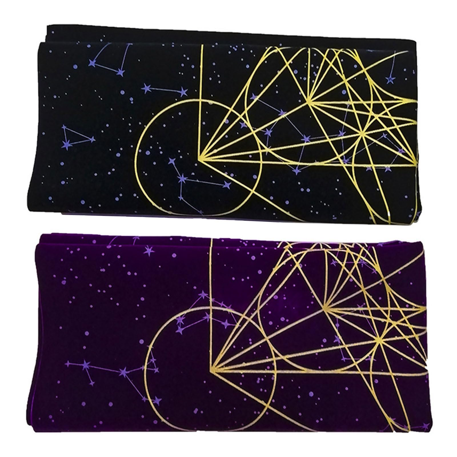 Namvo Macabolo - Nappe de Tarot en Flanelle Douce et Velours - Pour Jeu de Société et Amateurs de Tarot - 50 x 50 cm Namvo Macabolo - Nappe de Tarot en Flanelle Douce et Velours - Pour Jeu de Société et Amateurs de Tarot - 50 x 50 cm