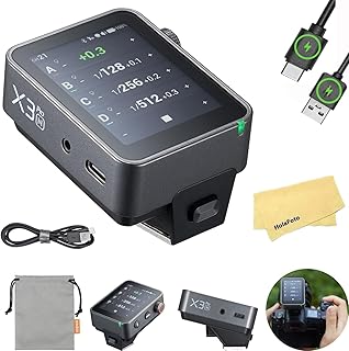 GODOX X3 PRO N X3PRO N 2.4G TTL ワイヤレス フラッシュトリガー Nikon カメラ用 3.87V/2930mAh、2.4インチ LCD タッチスクリーン、シャッターコントロール、Bluetooth&APP コントロール対応、2.4GHz ワイヤレス X システム、X3-N アップグレード版