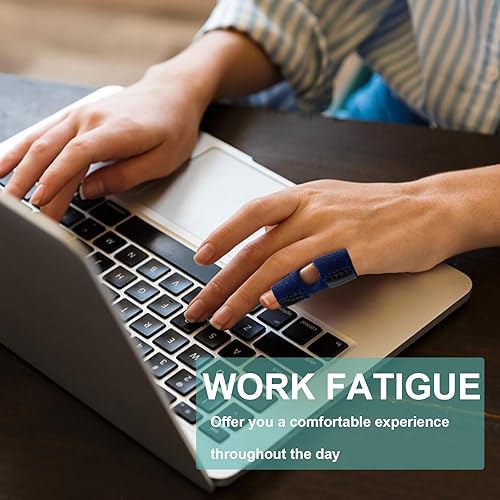 Miniatura 5 de Férula pequeña para dedos  Paquete de 2 soportes para dedos rotos, inmovilización de nudillos para dolor de artritis, lesiones deportivas