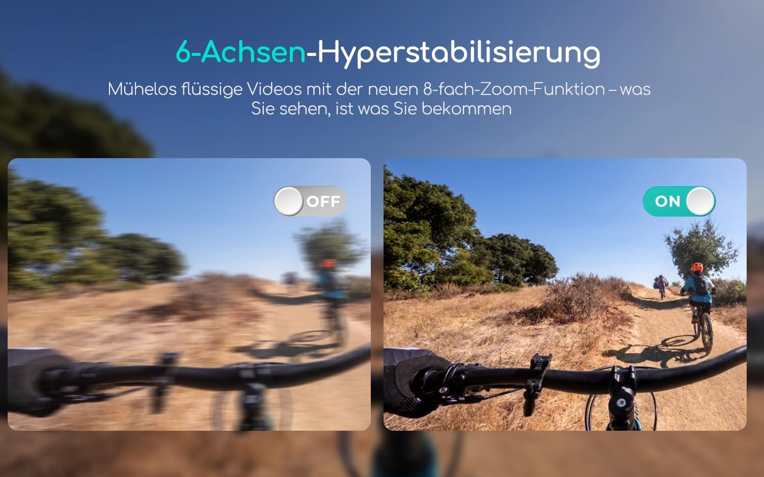 COOAU Camara Deportiva 4K30FPS 20MP WiFi con Micrófono Externo, Gran Angular 170 °, Camara Acuatica Sumergible 40M Impermeable Videocámara de Casco con Control Remoto, 2×1200mAh Baterías, Accesorios