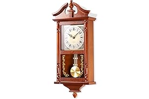AYRELY® Grandfather Clock with Pendulum and Chime