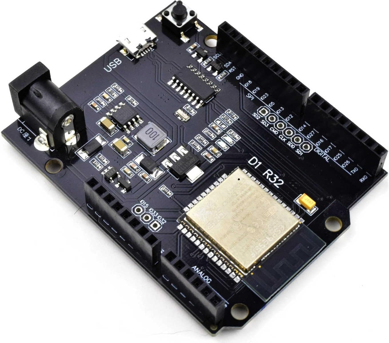3 x CANADUINO® WEMOS D1 R32 ESPDuino-32 Compatible WiFi Bluetooth BLE with ESP32