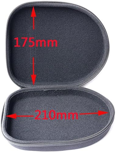 Miniatura 4 de PXA Estuche de transporte para auriculares (tamaño 8.858 x 7.677 x 2.165 in) Caja para auriculares Bose Quiet Comfort 2 (QC2) y Quiet Comfort 15