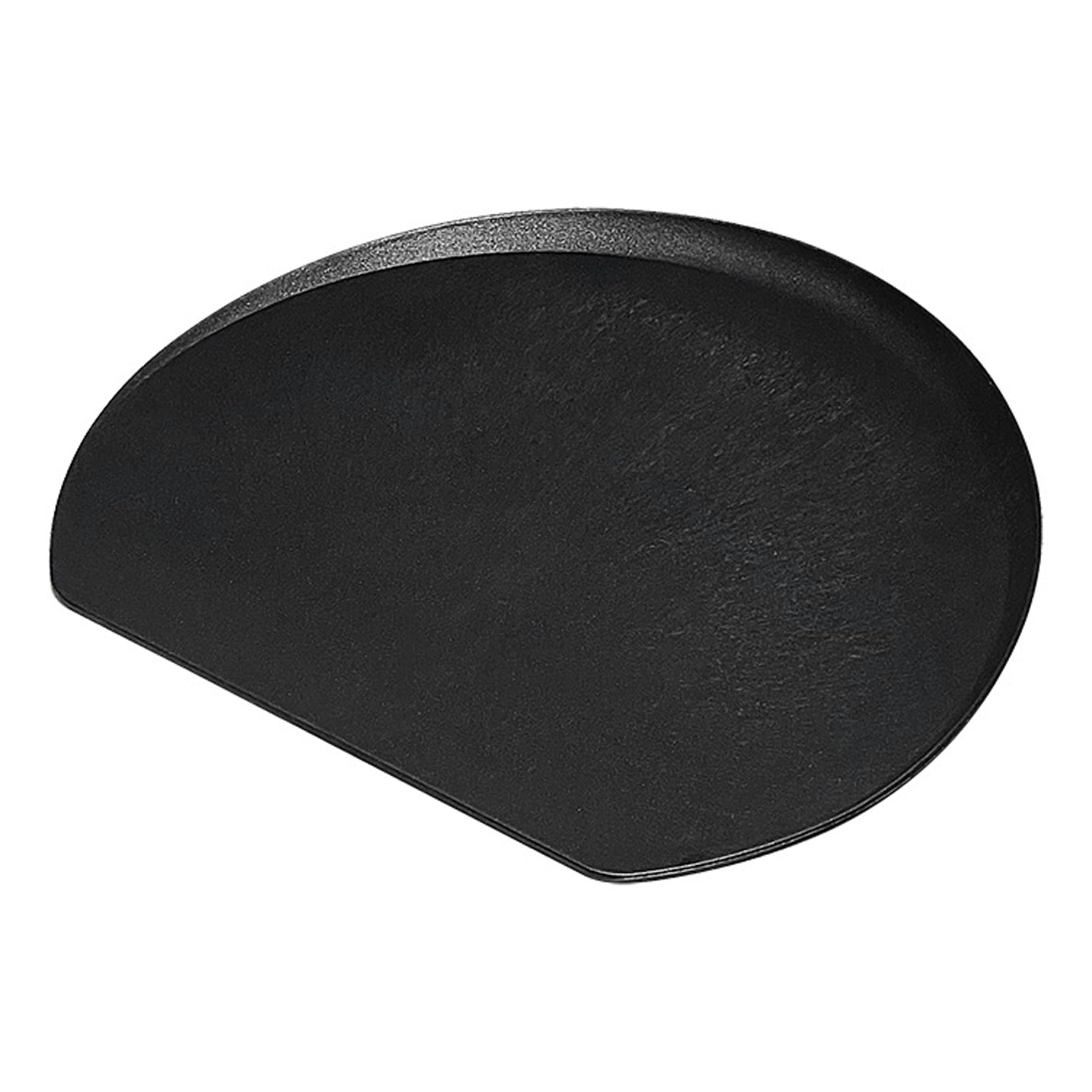 Tabla para cortar pizza de cocina lavable, base antideslizante negra de TPU apto para alimentos
