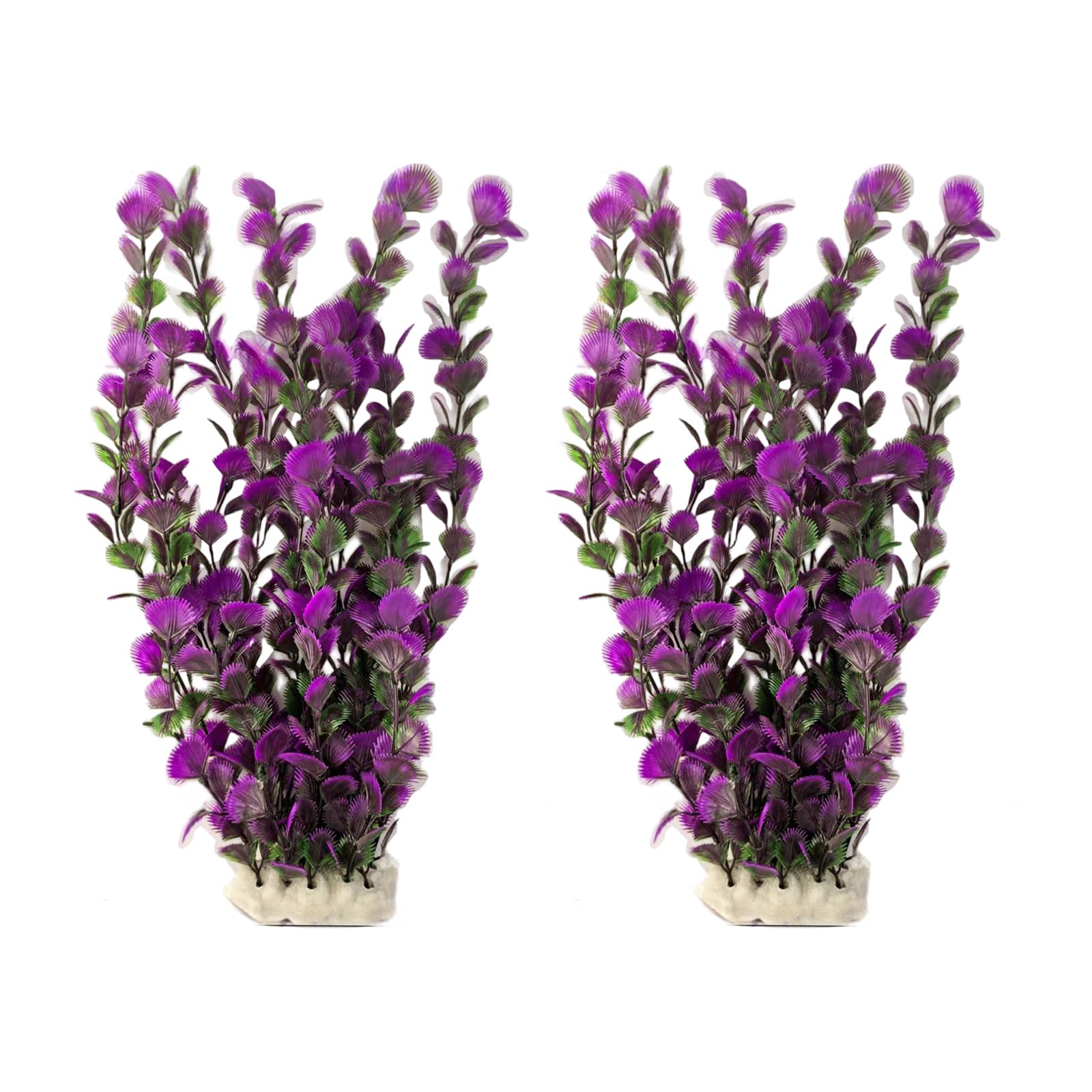 OSNIYAW 2pcs Artificial Underwater Plant Aquariums Fish Tanks Seaweed Decoration Water Grass Viewing Decorations for Homes Water Grass Viewing Decorations