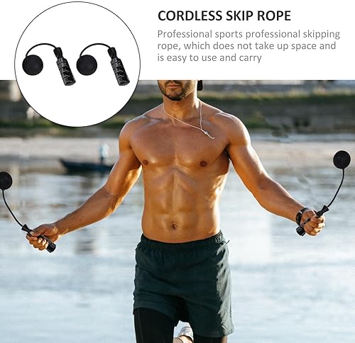 Miniatura 9 de SUPVOX Cordless Skip Rope with Dual Ball Bearings for Rapid Speed and Safety Weighted PVC EVA Sports Jumping Rope for Fitness Body Shaping and