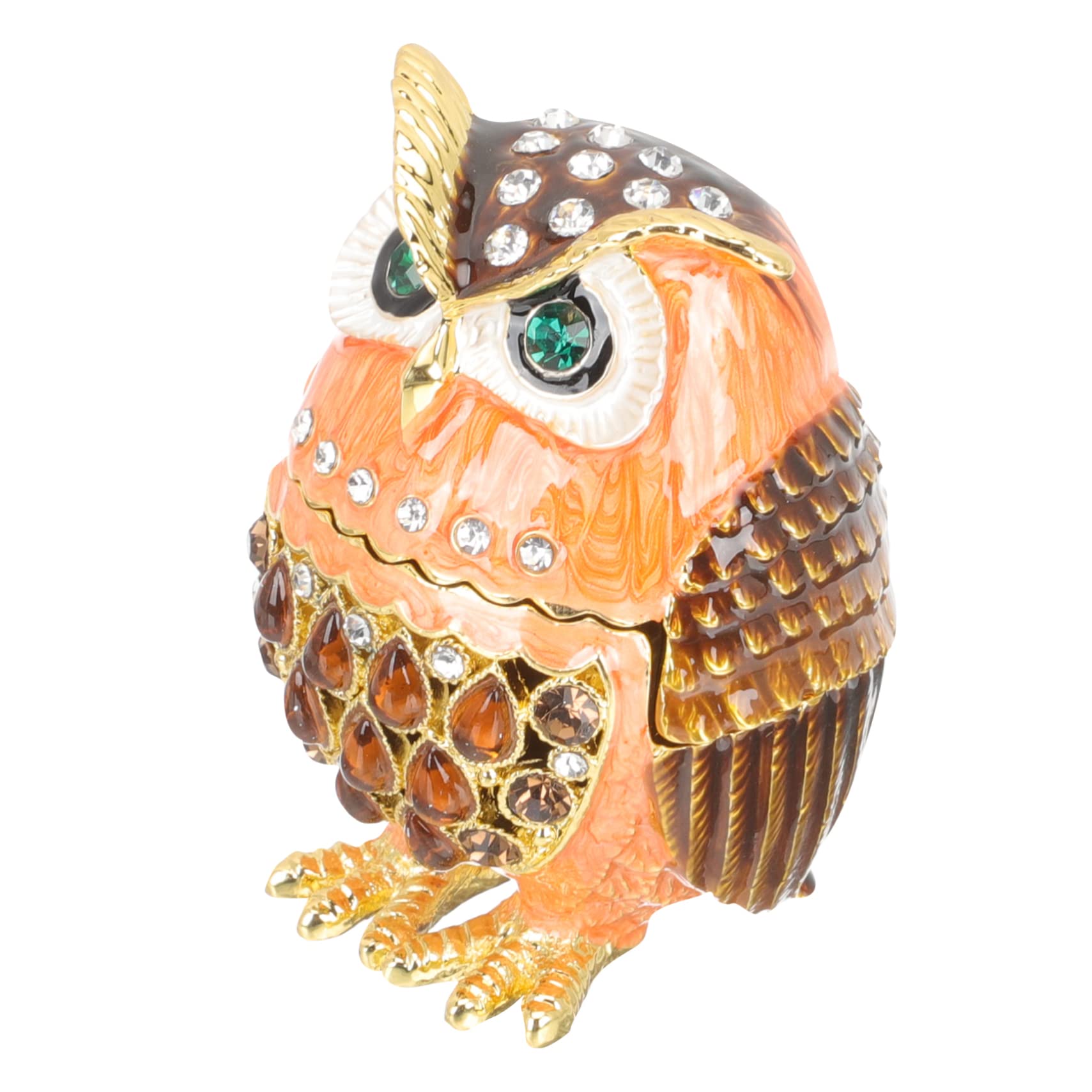 Conteneur de bijoux hibou pour ne plus perdre vos petites boucles d'oreilles