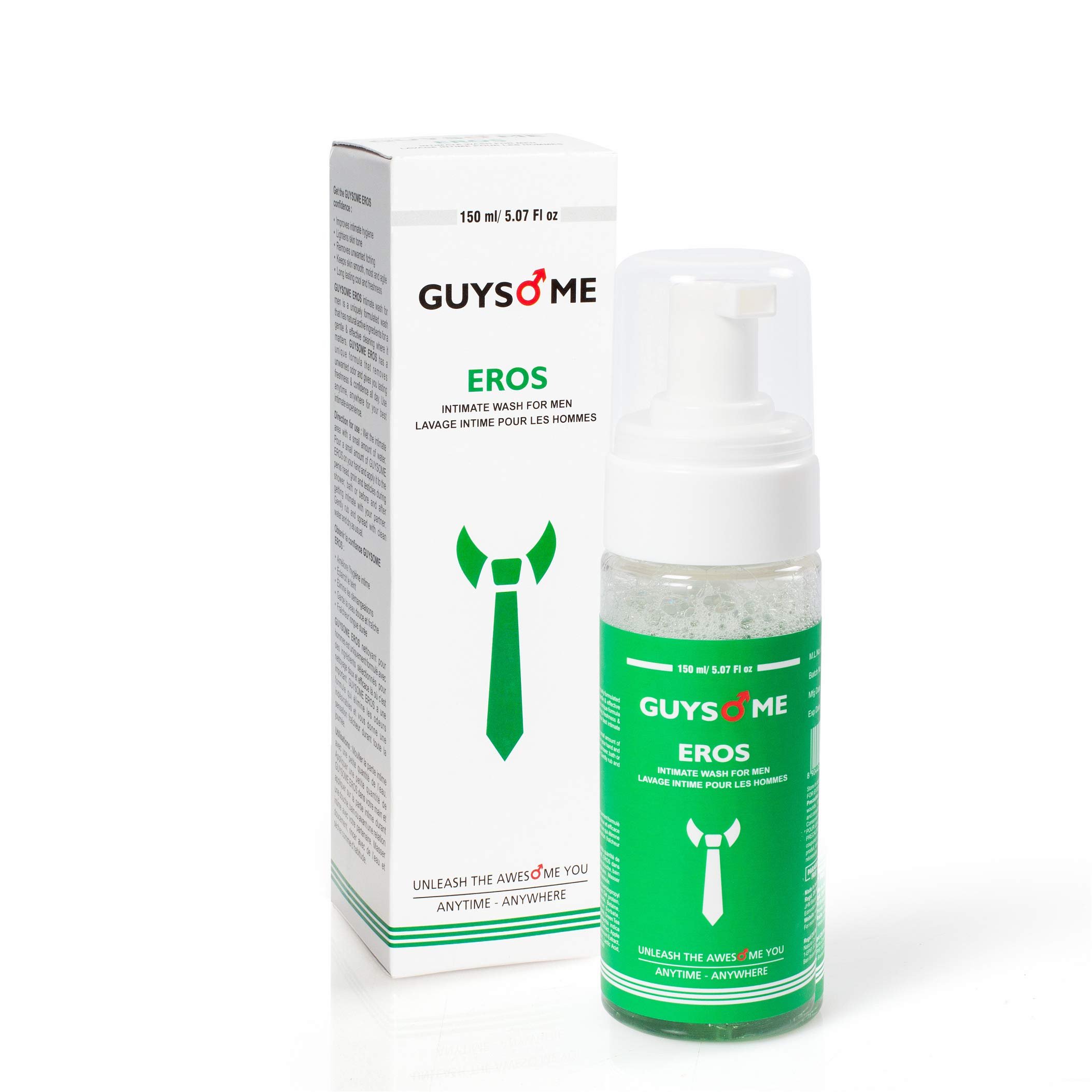 Buy GUYSOME EROS FOAM Wash for Men, Daily Hygiene Wash for Male Genital