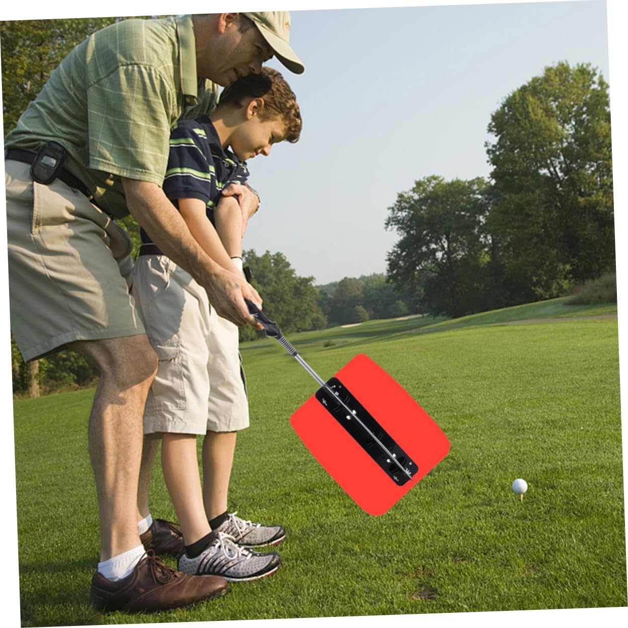 Toyvian 1pc Golf Swing Trainer Practice Equipment High Resistance Swing Fan Distance User-Friendly Design for Core Muscle Workout