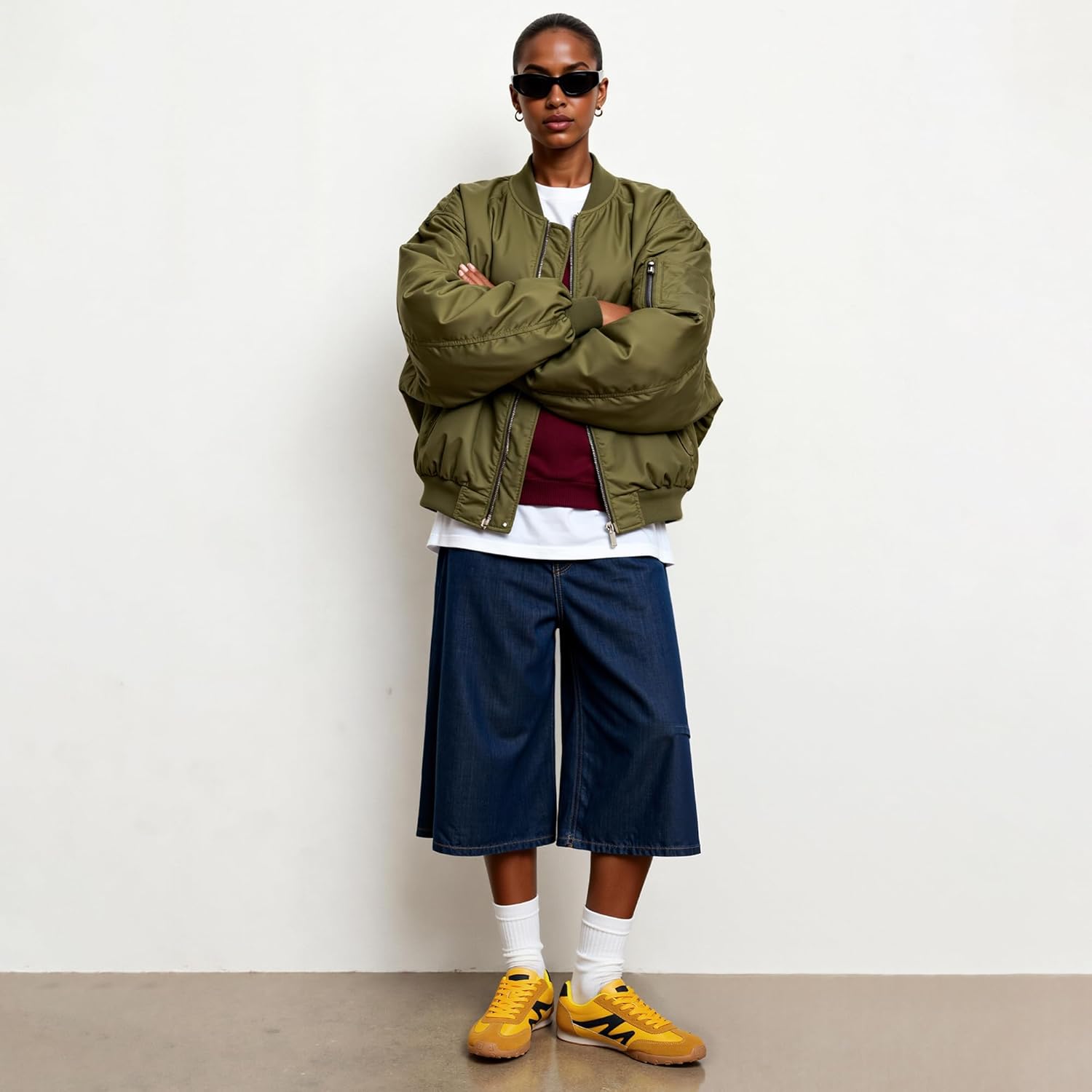 Sneakers for Women Casual Lightweight Walking Shoes Women Lace up Slip on Fashion Sneakers for All Day Comfort - Image 3