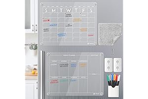 Stay Organized with the Homvos Magnetic Calendar Set: Plan Your Life on the Fridge!