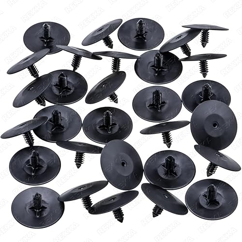 Miniatura 2 de Rexka 30 clips de retención de aislamiento de capó 20064875 compatibles con GM Cadillac Buick GMC Hummer Pontiac Saturn