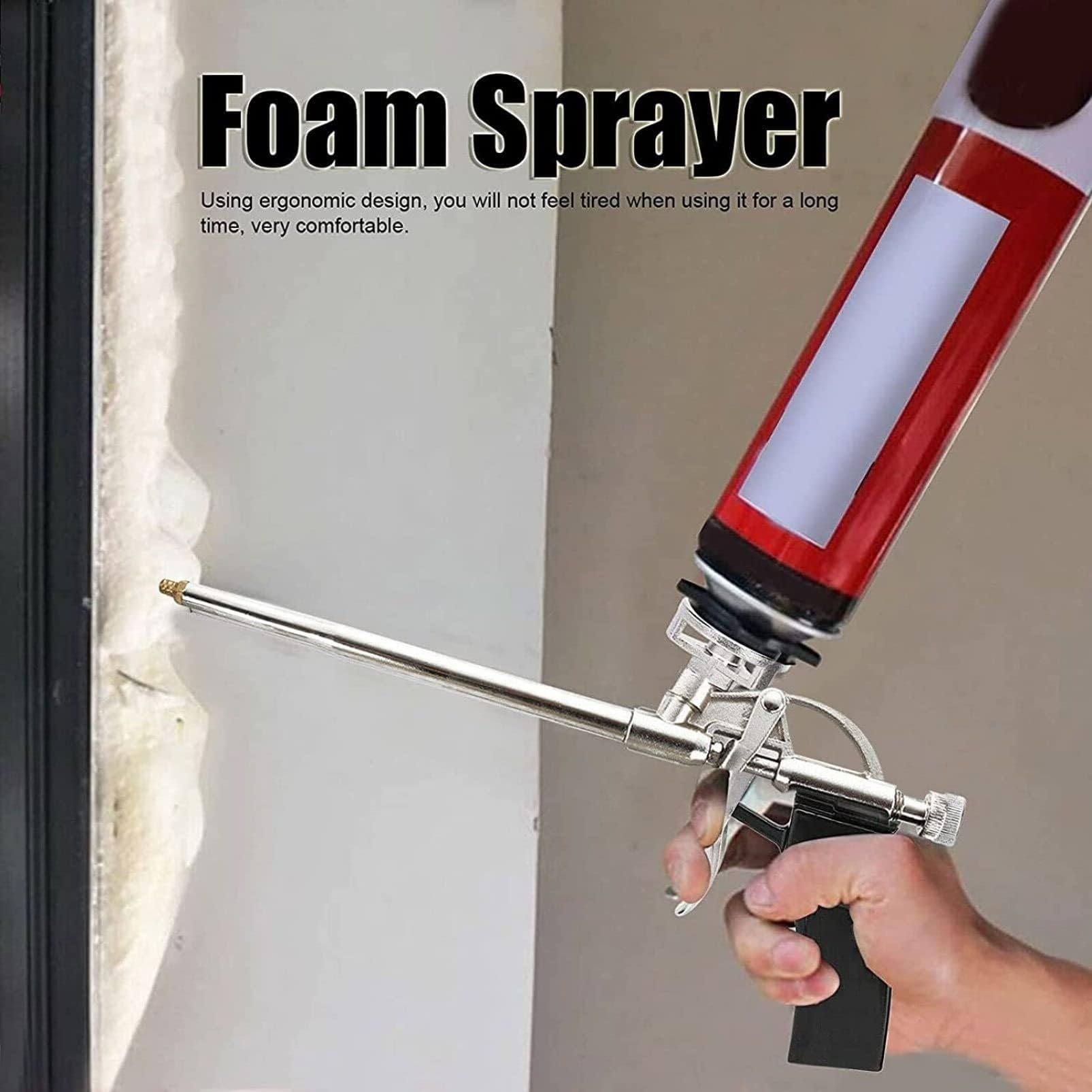 Foam Gun Professional Foaming Gun Heavy Duty Pu Expanding Foam Gun Caulking Gun
