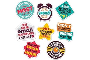 Work Merit Stickers - Adulting Stickers