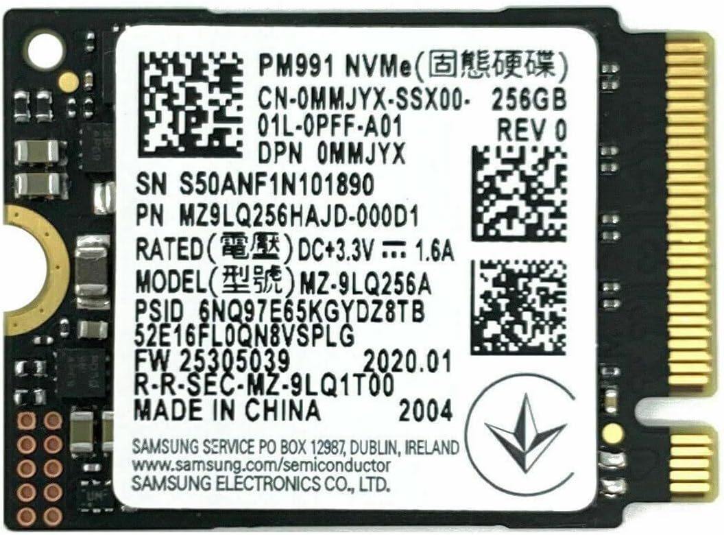 OEM Union Memory 256GB M.2 PCI-e NVME SSD Interno Solid State Drive 42mm 2242 Fattore Di Forma Chiave M - Foto 6