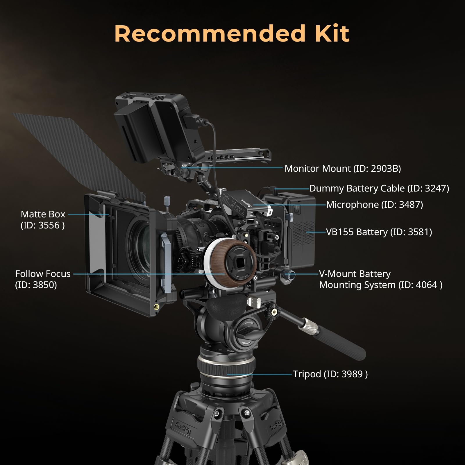 SMALLRIG Camera Cage Kit for Nikon Z6 III, z Górnym Uchwytem i Zaciskiem Kablowym, Zestaw Pełnej Klatki na Aparat Fotograficzny ze Stopu Aluminium z Konstrukcją Zapobiegającą Skręcaniu - 4520