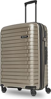 Pactastic Hard Shell Check-in Suitcase, Medium Trolley 45 x 25 x 66 cm, Развернутьa…