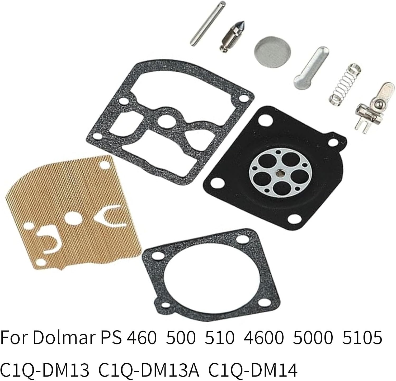 Compatible with RB-119 Carburetor For Dolmar PS 5105 500 510 4600 460 5000 5100 Chainsaw with Repair Kit
