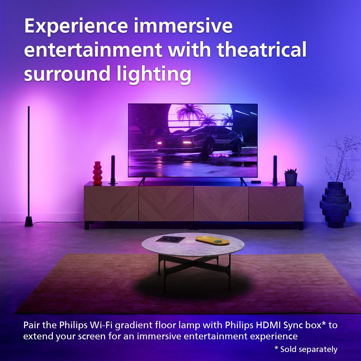 Philips LightTheatre: Smart LED Floor Lamp - App & Voice Control -8 Philips LightTheatre: Smart LED Floor Lamp - App & Voice Control -8