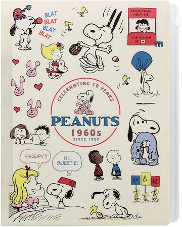 Amazon サンスター文具 スヌーピー 70周年第2弾 クリアファイル 60年代 S 文房具 オフィス用品 文房具 オフィス用品