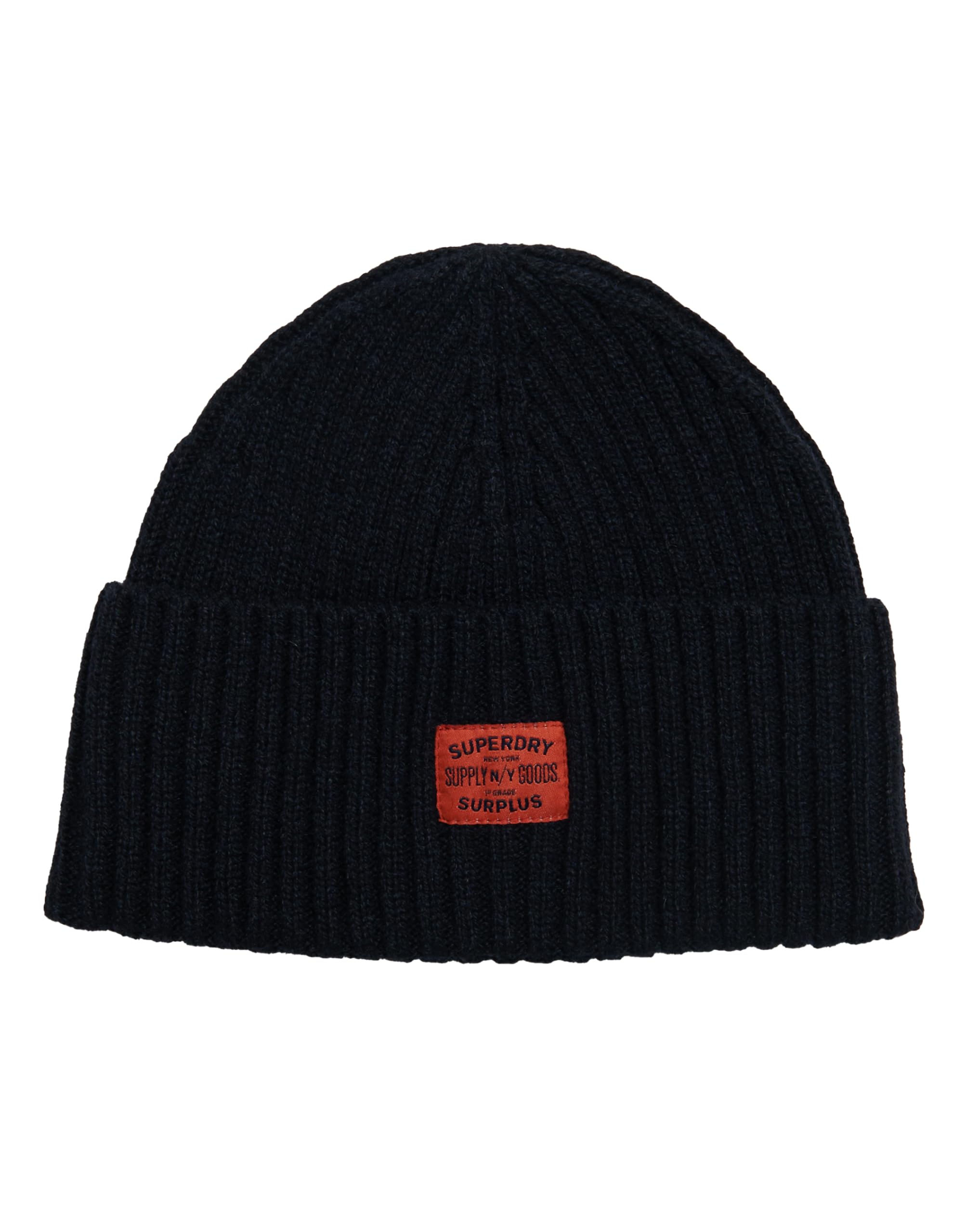 Superdry Bleu Beanie Workwear Knitted
