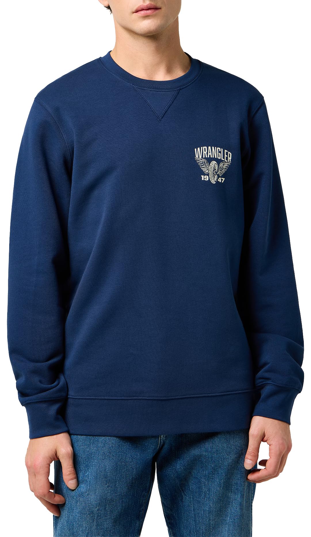 Wrangler Americana Crew, navy, M
