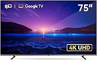 Vista 10 de FPD Smart TV de 58 pulgadas, 4K UHD Google TV con Google Play y Google Cast integrado, televisión HDR 10 con asistente de voz, control remoto